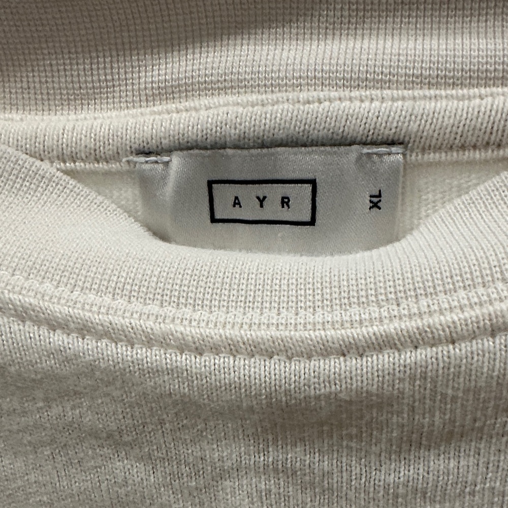 AYR Off-White Knit Top